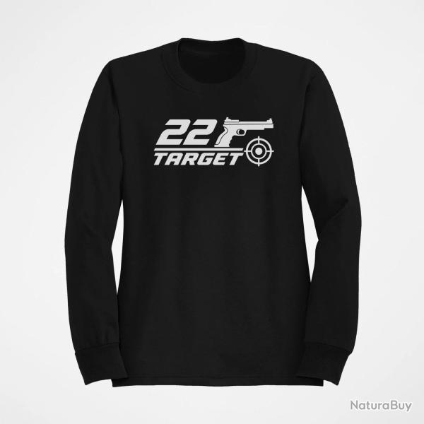 Sweat Tir Sportif .22 Target Noir