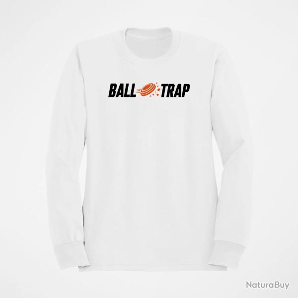 Sweat Ball Trap Impact central Blanc / Orange
