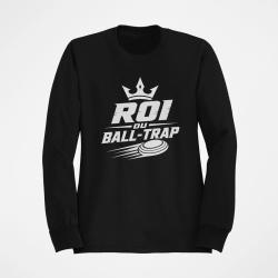 Sweat Ball Trap Roi du Ball Trap Couronne Noir