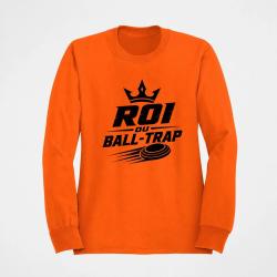 Sweat Ball Trap Roi du Ball Trap Couronne Orange