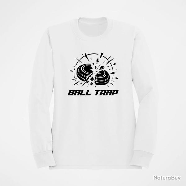 Sweat Ball Trap Vitesse Double impact Blanc