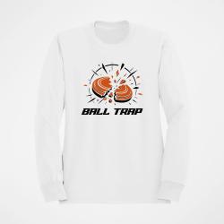 Sweat Ball Trap Vitesse Double impact Blanc / Orange
