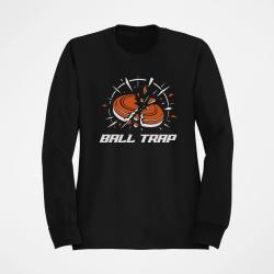 Sweat Ball Trap Vitesse Double impact Noir / Orange