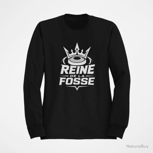 Sweat Ball Trap Reine de la fosse Tireuse sportive Noir