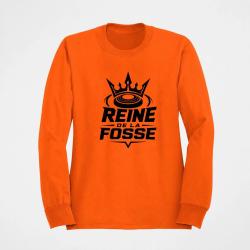 Sweat Ball Trap Reine de la fosse Tireuse sportive Orange