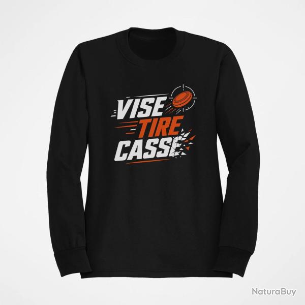 Sweat Ball Trap Vise, tire, casse S�quence de tir Noir / Orange