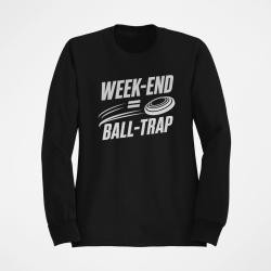 Sweat Ball Trap Week-end Ball Trap Stand et plateaux Noir