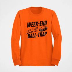 Sweat Ball Trap Week-end Ball Trap Stand et plateaux Orange