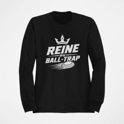 Sweat Ball Trap Reine du Ball Trap Couronne Noir