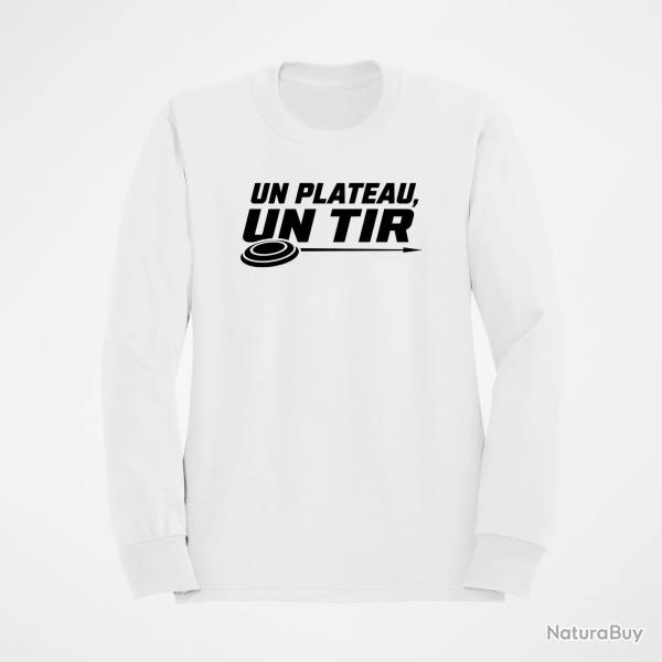 Sweat Ball Trap Un plateau, un tir Trajectoire parfaite Blanc