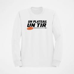 Sweat Ball Trap Un plateau, un tir Trajectoire parfaite Blanc / Orange