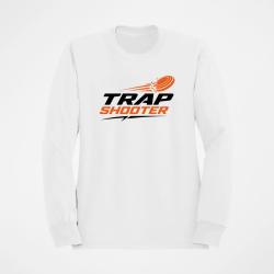 Sweat Ball Trap Trap Shooter Fusil sportif Blanc / Orange