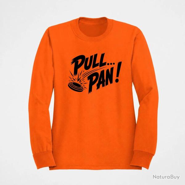 Sweat Ball Trap Pull Pan Impact du plateau Orange