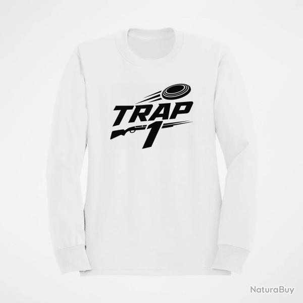 Sweat Ball Trap Trap1 S�rie de 25 Blanc