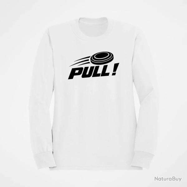 Sweat Ball Trap Pull ! Plateau filant Blanc