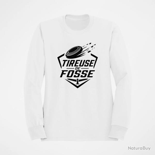 Sweat Ball Trap Tireuse de fosse Discipline plateau Blanc