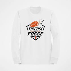 Sweat Ball Trap Tireuse de fosse Discipline plateau Blanc / Orange