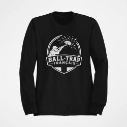 Sweat Ball Trap Tireur fran&ccedil;ais Plateau en ligne Noir