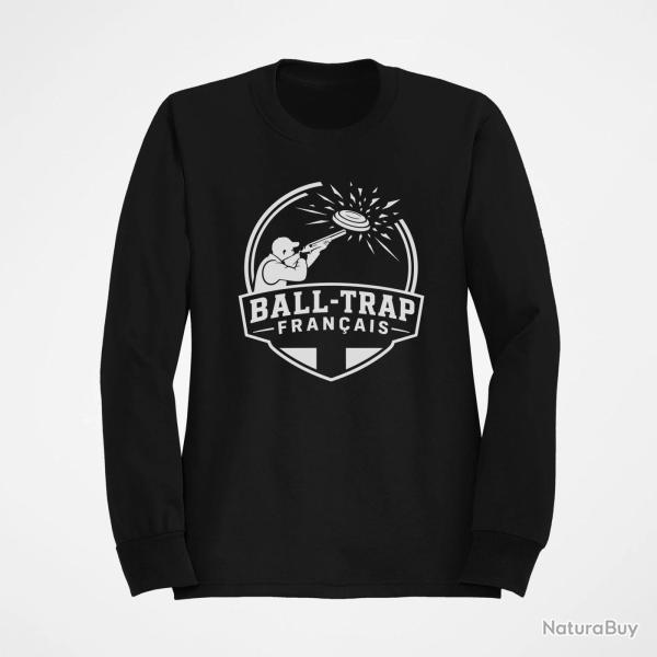 Sweat Ball Trap Tireur fran�ais Plateau en ligne Noir