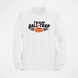 Sweat Ball Trap Team comp&eacute;tition Blason plateau Blanc / Orange