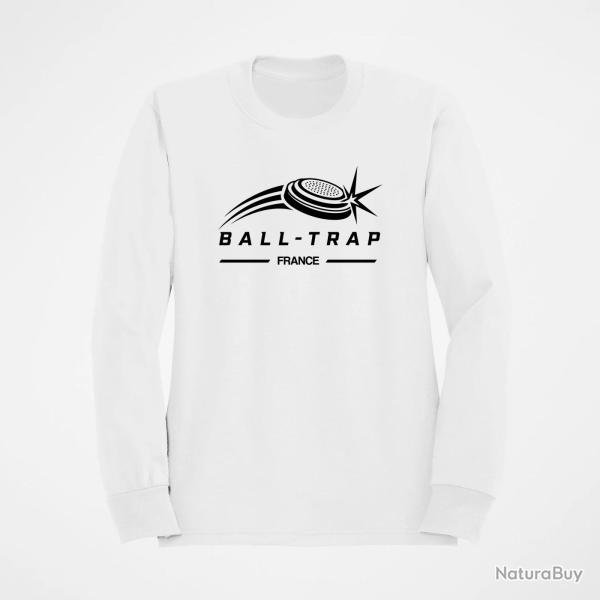 Sweat Ball Trap Plateau filant France Blanc