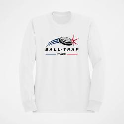 Sweat Ball Trap Plateau filant France Blanc / Tricolore