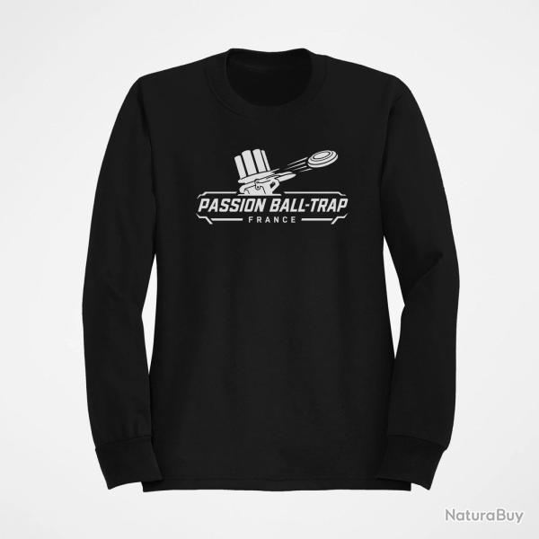 Sweat Ball Trap Passion France Fusil superpos� Noir