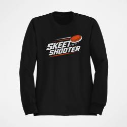 Sweat Ball Trap Skeet Shooter Plateaux crois&eacute;s Noir / Orange