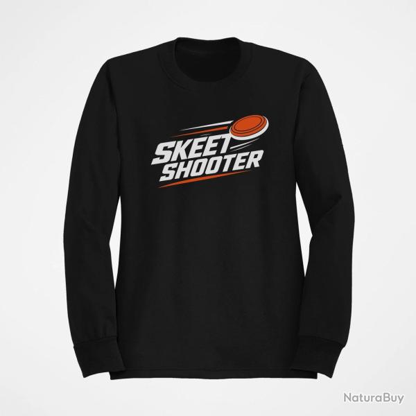 Sweat Ball Trap Skeet Shooter Plateaux crois�s Noir / Orange