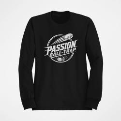 Sweat Ball Trap Passion Ball Trap Logo tireur Noir