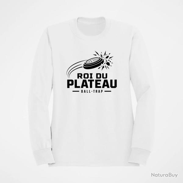 Sweat Ball Trap Roi du plateau Impact royal Blanc