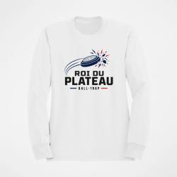 Sweat Ball Trap Roi du plateau Impact royal Blanc / Tricolore