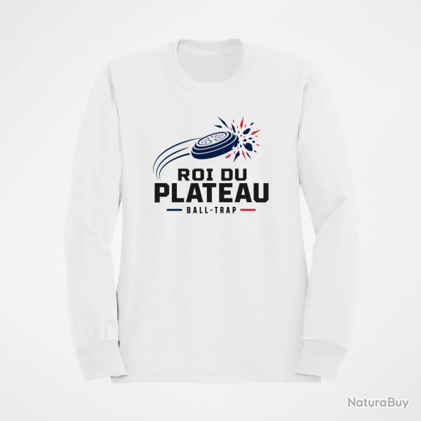 Sweat Ball Trap Roi du plateau Impact royal Blanc / Tricolore