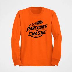 Sweat Ball Trap Parcours de chasse Tireur Sporting Orange