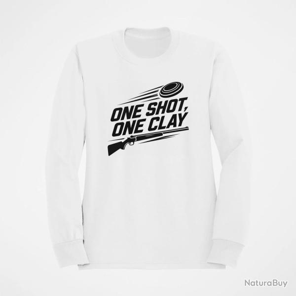 Sweat Ball Trap One Shot One Clay Pr�cision Blanc