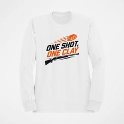 Sweat Ball Trap One Shot One Clay Pr&eacute;cision Blanc / Orange