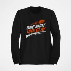 Sweat Ball Trap One Shot One Clay Pr&eacute;cision Noir / Orange