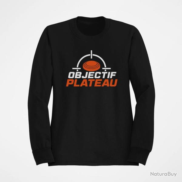 Sweat Ball Trap Objectif plateau Dans le viseur Noir / Orange