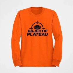 Sweat Ball Trap Objectif plateau Dans le viseur Orange