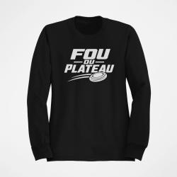 Sweat Ball Trap Fou du plateau Typographie Noir