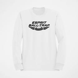 Sweat Ball Trap Esprit comp&eacute;tition Ailes de vitesse Blanc
