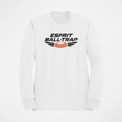 Sweat Ball Trap Esprit comp&eacute;tition Ailes de vitesse Blanc / Orange