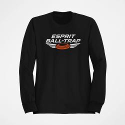 Sweat Ball Trap Esprit comp&eacute;tition Ailes de vitesse Noir / Orange