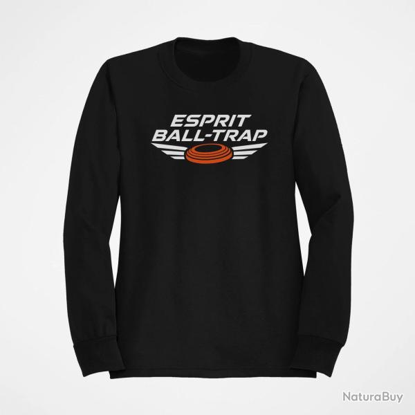 Sweat Ball Trap Esprit comp�tition Ailes de vitesse Noir / Orange
