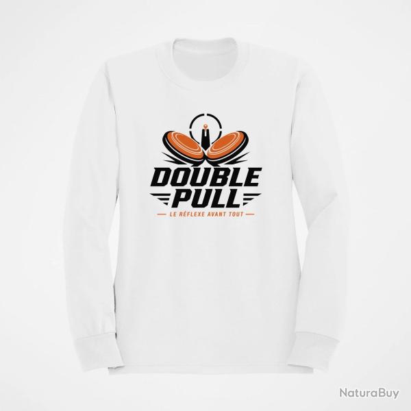 Sweat Ball Trap Double Pull R�flexe du tireur Blanc / Orange
