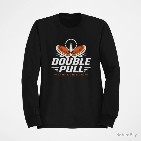 Sweat Ball Trap Double Pull R�flexe du tireur Noir / Orange