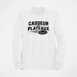 Sweat Ball Trap Casseur de plateaux Trajectoire Blanc