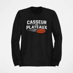 Sweat Ball Trap Casseur de plateaux Trajectoire Noir / Orange