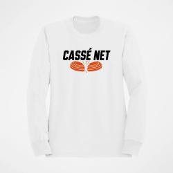 Sweat Ball Trap Cass&eacute; net Double plateau Blanc / Orange