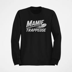 Sweat Ball Trap Mamie trappeuse Cadeau passion Noir